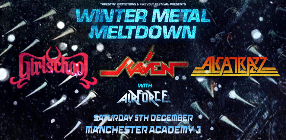 Girlschool, Raven, Alcatrazz